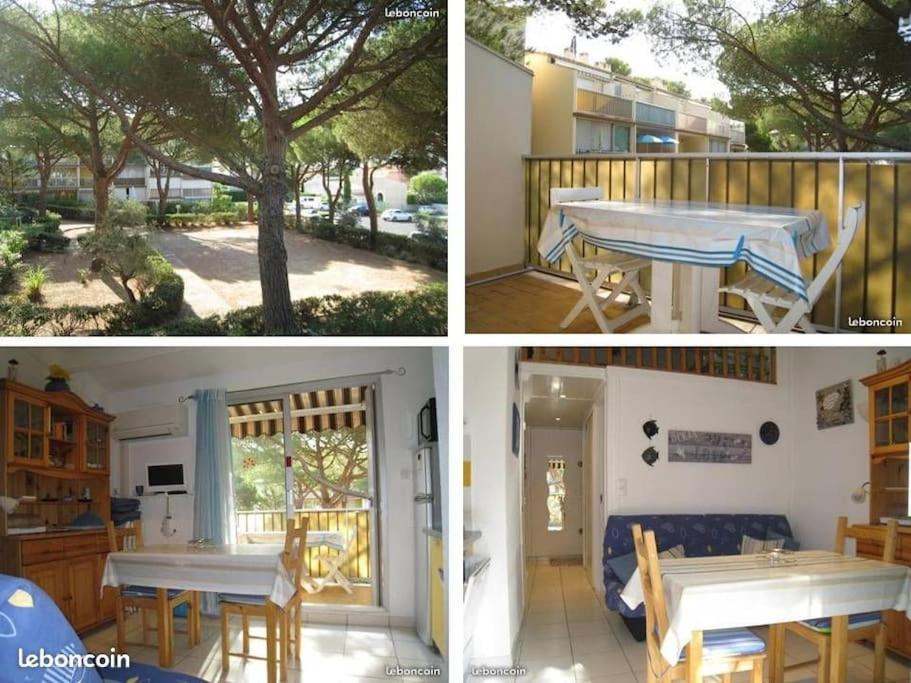 Cap D'Agde Studio Cabine 6 Pers. + Terrasse + Parking Prive + Clim Exterior photo